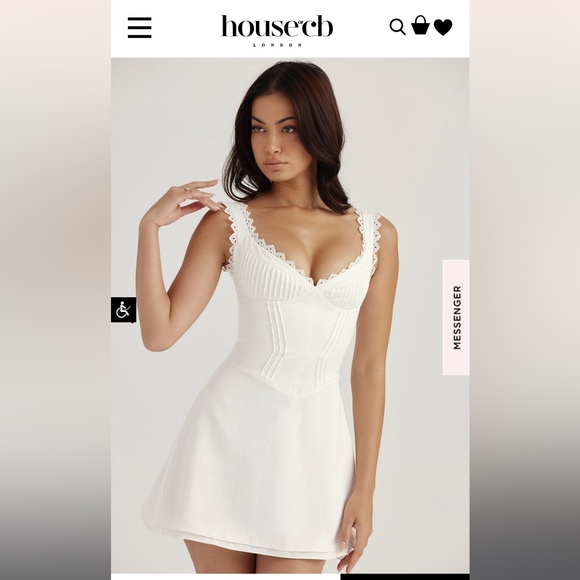 House of CB Dresses House Of Cb White Dress Poshmark